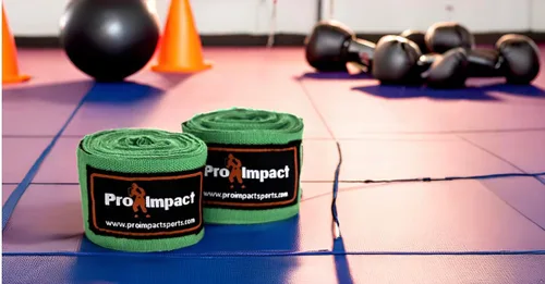 Miniatura 4 de 180 pulgadas estilo mexicano Vendas de mano para boxeo – Soporte elástico para muñeca y nudillo para MMA, Muay Thai, Kickboxing, bolsa pesada y Verde