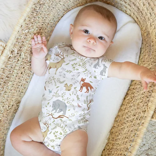 Miniatura 8 de Sweet Jojo Designs Baby Clothes Bodysuit Short Long Sleeve Newborn Infant Bodysuits