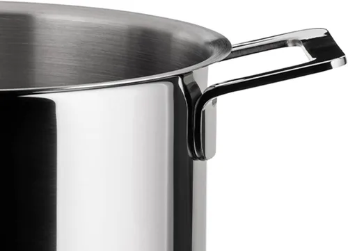Miniatura 4 de A Di Alessi,AJM101/16 "Ollas y sartenes", cazuela con dos asas en acero inoxidable 18/10 pulido espejo, 1 cuarto de galón 23 oz