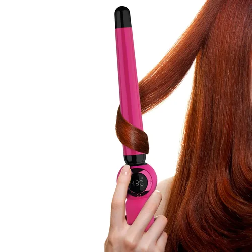 Miniatura 3 de Bed Head Rock N' Waver - Varita rizadora digital cónica, aspecto natural, ondas texturizadas, (3/4-1 pulgada)