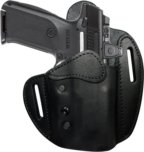 Miniatura 21 de Urban Carry LockLeather OWB RMR/RDS - Funda segura y cómoda de cuero/polímero híbrido para una ocultación óptima Diestro Compatible con una