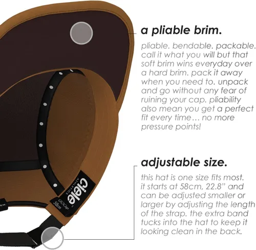 Miniatura 5 de Ciele Athletics GOCap - Sombrero que absorbe la humedad con protección solar, sombrero para correr