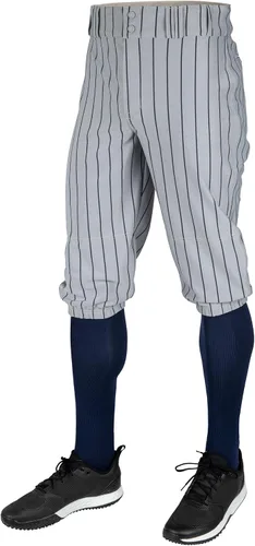 Miniatura 6 de Champro Unisex Adult Triple Crown 2.0 Boys Baseball Knickers with Pinstripes