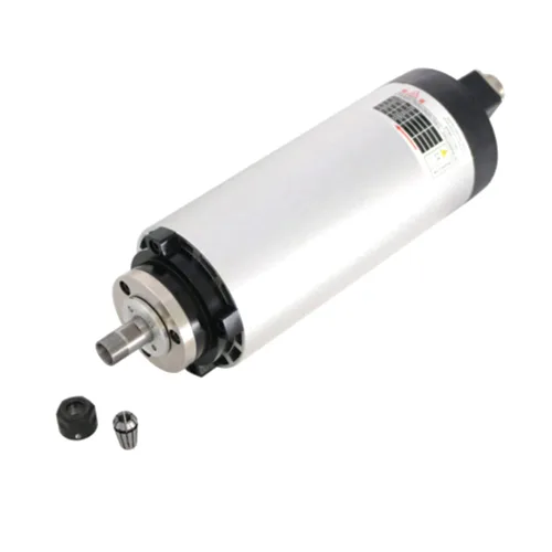 Miniatura 6 de Motor de husillo CNC ATO 3 fases 220V/380V refrigerado por aire Motor de husillo CNC, 4.5 kW, 18000rpm 400Hz motor de husillo, para máquina