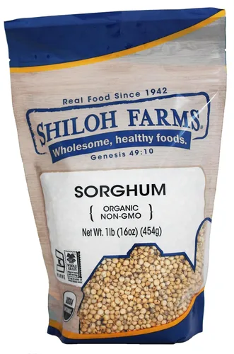 Shiloh Farms Grano orgánico de sorgo – Paquete de 6 unidades de 16 onzas, certificado orgánico, sin gluten, nutritivo grano antiguo para cocina