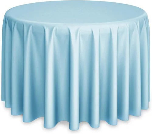 Miniatura 21 de Lann's Linens - 10 manteles redondos de tela de poliéster para bodas/banquetes/restaurantes (varios colores y tamaños)