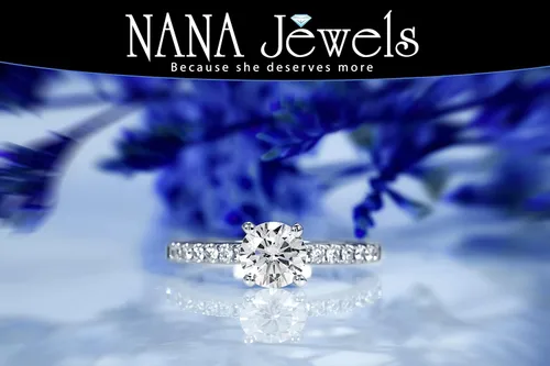 Miniatura 4 de 100ct-400ct Simulated Diamond Zirconia Engagement Ring Round Cut Solitaire wSides in Sterling Silver