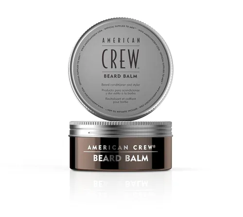 Miniatura 6 de American Crew Bálsamo para barba para hombre, acondicionador y suavizante para domar y peinar, aceite de almendras dulces y manteca de karité, 2.3