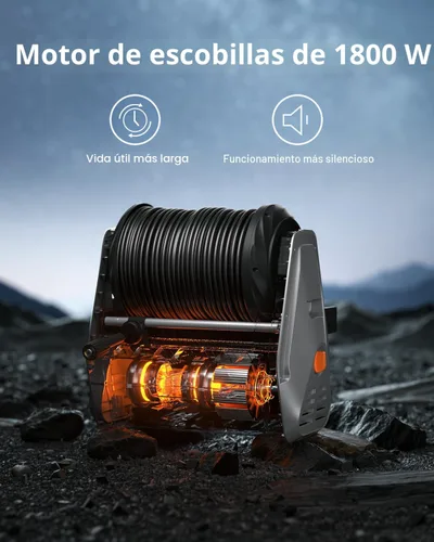 Miniatura 3 de Giraffe Tools Lavadora a presión montada en la pared G30 con motor mejorado de 1800 W, máximo 2900 PSI, lavadora eléctrica de 2.2 GPM con manguera