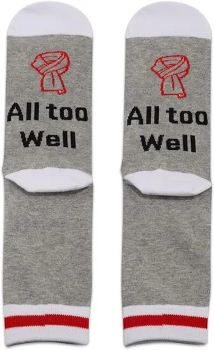 Miniatura 3 de TOBGBE 2 pares de calcetines para amantes de la música, letras de canciones, regalos con nombre de ablum, calcetines inspirados en canciones