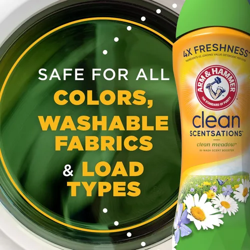 Miniatura 3 de Arm & Hammer Scentsationse limpio en lavado olor booster - prado limpio, 24 oz