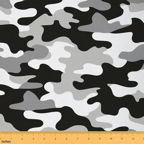 Miniatura 44 de Tela con Estampado de Leopardo por Yarda, Tela de Tapicería de Guepardo Africano Vida Silvestre para Sillas Sofá, Tela Impermeable de Piel de Animal