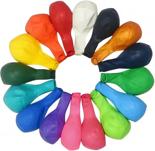 Miniatura 11 de 200 globos negros y dorados de 5 pulgadas, cromados, metálicos, dorados, negros, de látex, gruesos, pequeños para bodas, cumpleaños, graduaciones