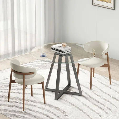 Miniatura 9 de FUSHIAIPTC Patas de metal para mesa auxiliar de 28 pulgadas, patas de mesa de comedor resistentes de 800 libras con ventosas y agujeros