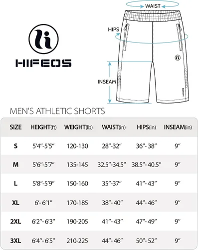 Miniatura 6 de Pantalones cortos deportivos para hombre, pantalones cortos de entrenamiento para correr, tenis, gimnasio, 5, 7, 9 pulgadas, cómodos, ligeros, 3