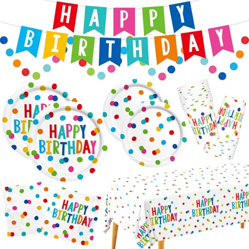 Miniatura 8 de Suministros para fiestas musicales, platos de papel desechables, servilletas, vasos, mantel y pancarta para niñas y niños, decoración de cumpleaños