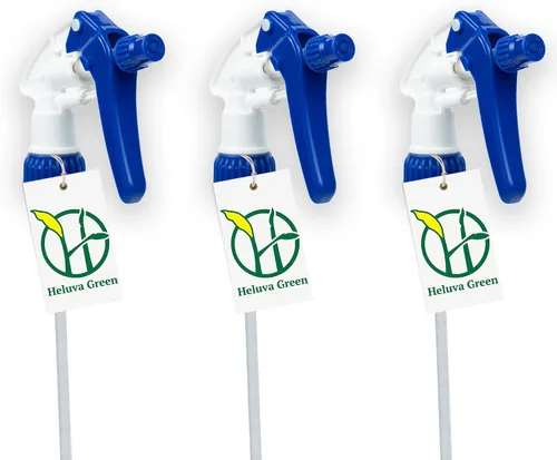 Miniatura 17 de Heluva Green Reemplazo de boquilla de botella de aerosol, solo tapas de botella - Disparadores de boquilla de rociador para soluciones de limpieza
