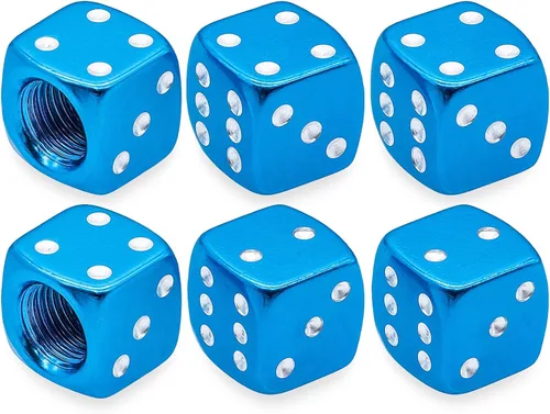 Miniatura 19 de 8 piezas de tapas de vástago de válvula de neumático, tapas de válvula de neumático de acero inoxidable, tapas de válvula de rueda para autos