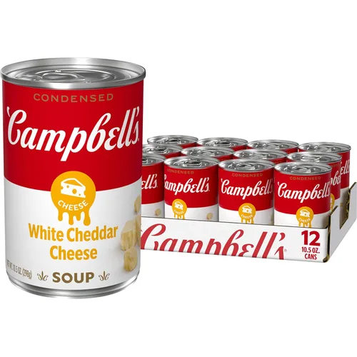 Miniatura 14 de Campbell's Sopa condensada de queso cheddar, lata de 10.5 onzas