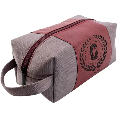 Miniatura 17 de Regalos personalizados para padrinos de boda, bolsas de aseo personalizadas para hombres, regalos de padrino de boda, Beige, Diseño #1, Juego de 3