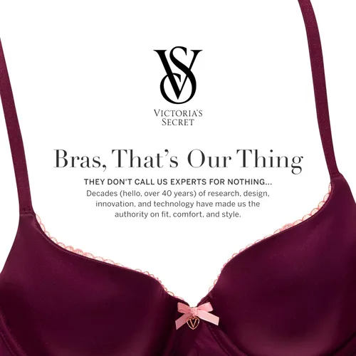Miniatura 6 de Victoria's Secret Brasier de cobertura completa, cuerpo de Victoria, sujetadores para mujer (32B-40DDD)