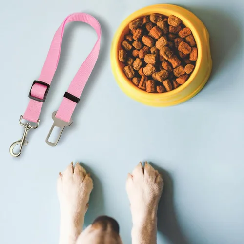 Miniatura 3 de SunGrow Cinturón de seguridad para perros para automóvil, cinturón de seguridad ajustable de nailon para mascotas, compatible con todos los Varios