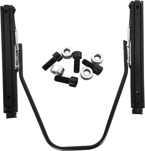 Miniatura 7 de FREEMOTOR802 Asientos universales de carreras, asientos deportivos reclinables con deslizadores de doble bloqueo ajustables, 1 unidad