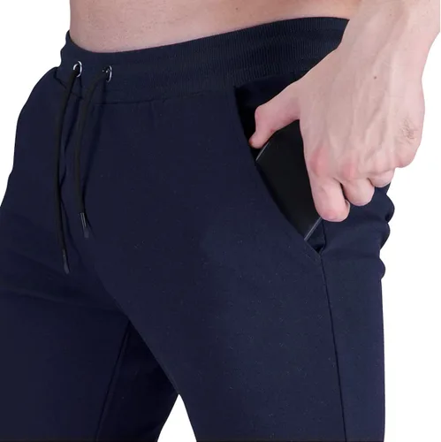 Miniatura 4 de Wangdo Pantalones deportivos ajustados para hombre pantalones de entrenamiento para gimnasio pantalones deportivos cónicos pantalones deportivos