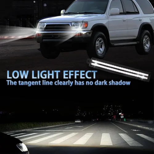 Miniatura 6 de Lámpara de Marcador Lateral LED para Faros Delanteros, Luz de Circulacion Diurna en Ámbar, Señal de Giro Secuencial Compatible con Toyota 4Runner