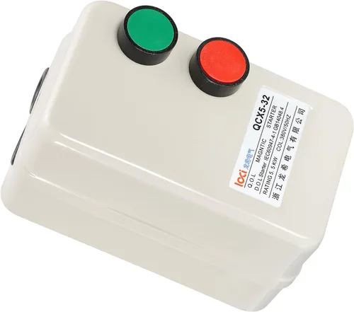 DMiotech 220V 240V 5.5KW Motor eléctrico magnético Control de arranque de Voltios monofásicos trifásicos Interruptores industriales para compresores