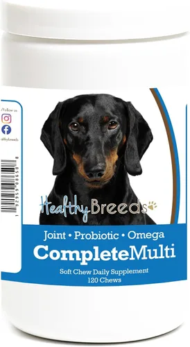 Miniatura 42 de Healthy Breeds Boxer todo en uno multivitamínico suave masticable 120