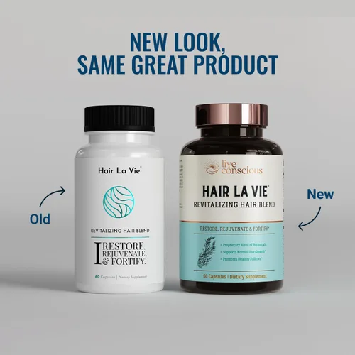 Miniatura 2 de Hair La Vie Live Conscious Revitalizing Blend Vitaminas para el crecimiento del cabello para mujeres para apoyar la salud del cabello, suplementos