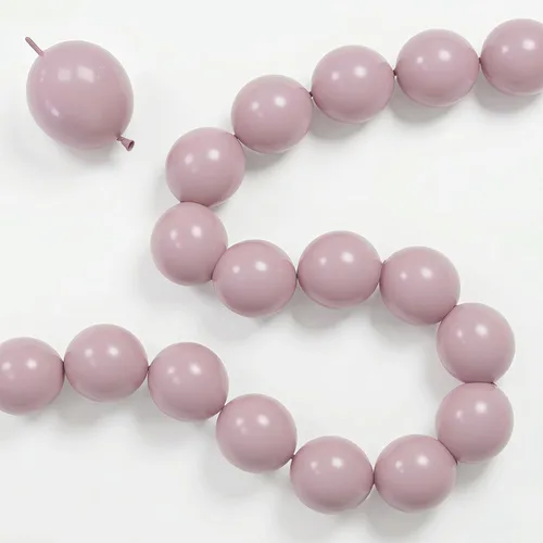 Miniatura 10 de Globos de Enlace Azul Claro, 60 Piezas de 6 Pulgadas Globos Pequeños de Enlace Rápido Azul Bebé para Hacer Pared de Globos, Arco de Corazón, Globos
