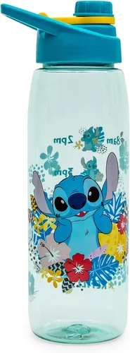 Miniatura 24 de Silver Buffalo Disney Lilo and Stitch Pineapple Pop Up Peek-A-Boo - Botella de agua con tapa de rosca, 28 onzas Piña Peek-A-Boo de Lilo y Stitch