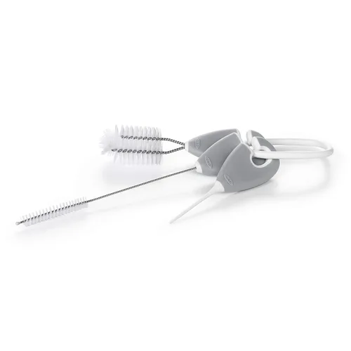 Miniatura 10 de OXO Tot - Juego de limpieza para botellas y tazas, color gris