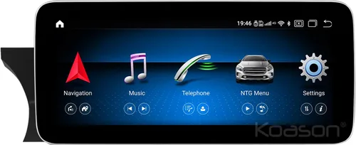 Android 8Core 4+64GB 10.25 pulgadas HD1920 Pantalla Actualización Monitor Multimedia Reproductor Navegación GPS para Mercedes Benz C W204
