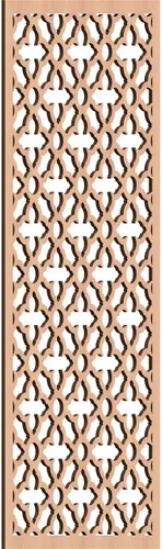 Miniatura 175 de Madison Paneles de pared decorativos de madera con calado, 9 3/8 pulgadas de ancho x 24 3/8 pulgadas de alto x 3/8 de alto, roble rojo rojo (Red Oak)