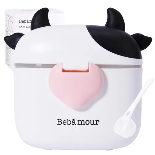 Miniatura 7 de Bebamour Dosificador de Fórmula para Bebés Para Llevar, Contenedor de Fórmula para Viajar, Porta Fórmula para Viajes, Contenedor para Almacenar