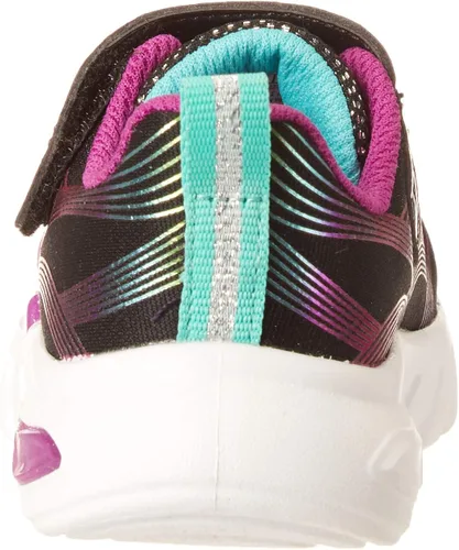 Miniatura 3 de Skechers Tenis unisex Glow-Brites para niños, Arcoiris (Rainbow)