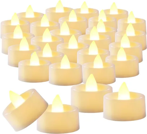 Beichi Paquete de 100 velas LED sin llama a granel
