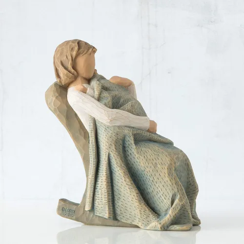 Miniatura 4 de Willow Tree The Quilt, Figura Esculpida Pintada a Mano