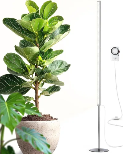 Miniatura 13 de Barrina Luz de Crecimiento de Pie para Plantas de Interior, 20W 2FT Luz LED de Planta de Escritorio, Colgante y de Pie, Luces de Crecimiento