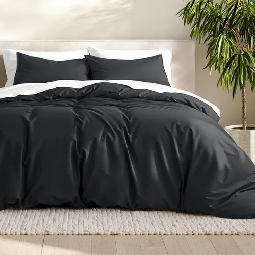 Miniatura 54 de Bare Home - Funda de edredón de ropa de cama extra larga - Colección premium de 1800 hilos súper suave - Funda de edredón ligera y fresca - Ropa