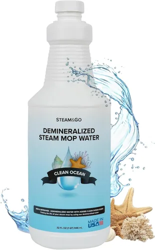 Miniatura 7 de Steam & Go Agua Desmineralizada - Limpiador Multisuperficie, Sin PVC Listo para Usar para Trapeadores y Vaporizadores de Piso - Ideal