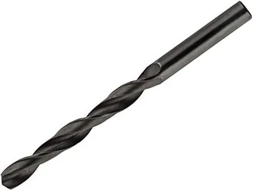 Miniatura 12 de kwb Broca metálica laminada y tratada al vapor HSS de 0.039 in con ángulo de punto de 118 ° para taladros inalámbricos comunes y máquinas de taladro