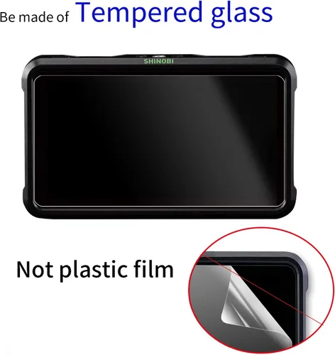 Miniatura 4 de Protector de pantalla para Atomos Shinobi 5 pulgadas SDI 4K HDMI Camera Monitor, Protector de pantalla de película templada para Atomos Shinobi 5