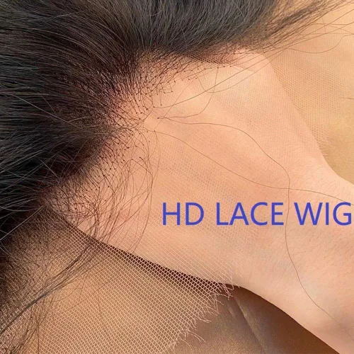 Miniatura 4 de ten chopsticks Peluca de cabello humano brasileño brasileño ondulado HD transparente de 13 x 6 pulgadas, densidad de cabello humano Remy 180, Peluca