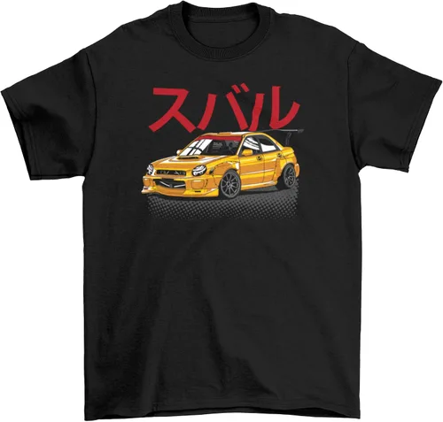 Miniatura 26 de Subie Generation Cars - Camiseta de manga corta para adultos, mecánico japonés de carreras, regalo para amantes de los automóviles, entusiastas