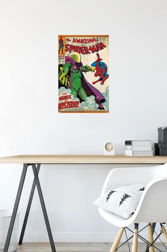 Miniatura 4 de Marvel Comics Spider-Man - Póster de pared Amazing Spider-Man #66, 22.4 pulgadas de largo x 14.7 pulgadas de ancho, versión premium sin marco