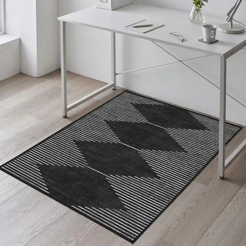 Miniatura 12 de Tapete para silla de oficina para suelo duro, 60"x75" tapete grande y duradero para silla de computadora, alfombra protectora de suelo única